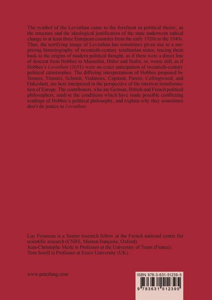 Produktbild: &laquo;Leviathan-&raquo; Between the Wars