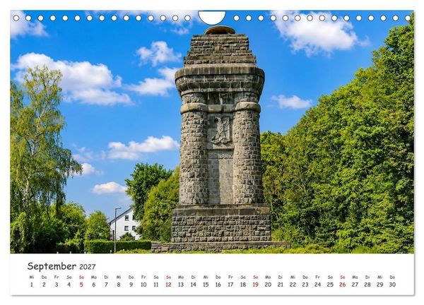 Produktbild: Hanau Kurpark und Kesselstadt (Wandkalender 2027 DIN A4 quer), CALVENDO Monatskalender