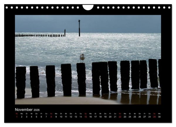 Produktbild: An der Nordsee (Wandkalender 2026 DIN A4 quer), CALVENDO Monatskalender