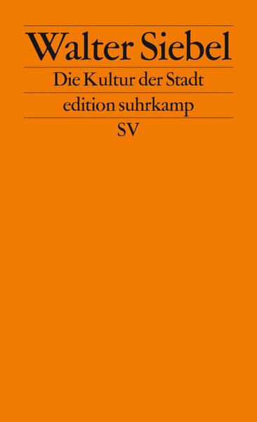 Produktbild: Die Kultur der Stadt