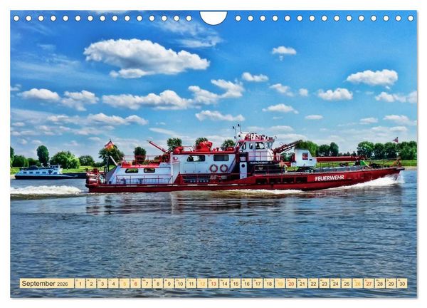 Produktbild: Feuerwehr - Eins&auml;tze (Wandkalender 2026 DIN A4 quer), CALVENDO Monatskalender