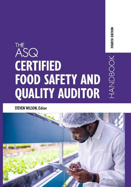 Produktbild: The ASQ Certified Food Safety and Quality Auditor Handbook