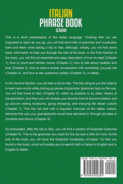 Produktbild: Italian Phrase Book