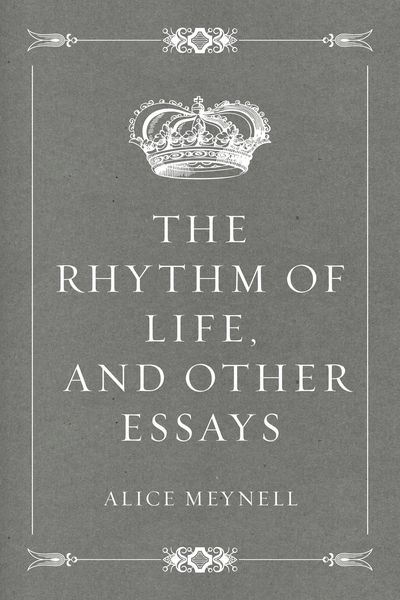 Produktbild: The Rhythm of Life, and Other Essays