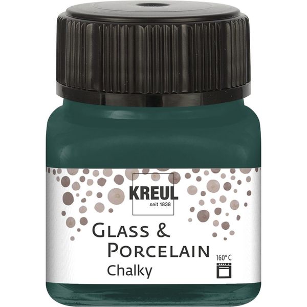 KREUL Porzellanfarbe Chalky cottage green 20ml Glas