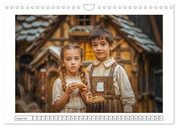 Produktbild: M&auml;rchen im modernen Stil (Wandkalender 2026 DIN A4 quer), CALVENDO Monatskalender