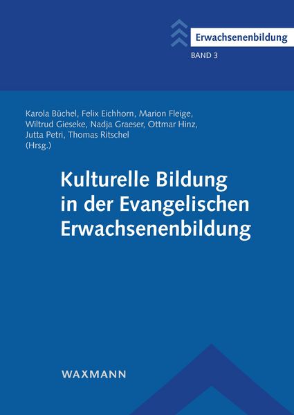 Produktbild: Kulturelle Bildung in der Evangelischen Erwachsenenbildung
