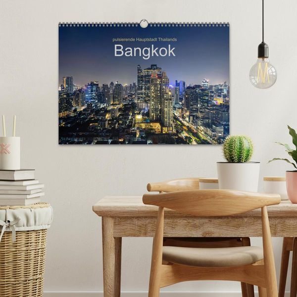 Produktbild: Bangkok - pulsierende Hauptstadt Thailands (Wandkalender 2026 DIN A3 quer), CALVENDO Monatskalender