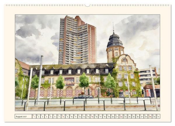Produktbild: Vielfalt in Mannheim (Wandkalender 2027 DIN A2 quer), CALVENDO Monatskalender