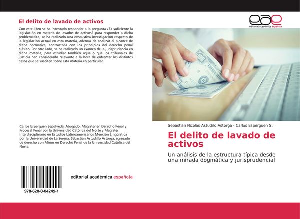 Produktbild: El delito de lavado de activos