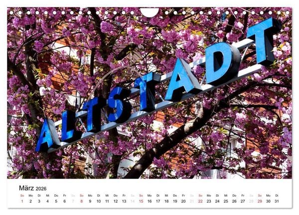 Produktbild: Bonn - Kirschbl&uuml;tenfest in der Altstadt (Wandkalender 2026 DIN A4 quer), CALVENDO Monatskalender