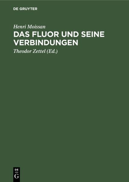 Produktbild: Das Fluor und seine Verbindungen