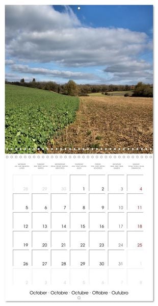 Produktbild: Les couleurs de la Vienne (Calendrier mural carr&eacute; 2026 30x30 cm) Calendrier double avec une page pour vos prises de notes