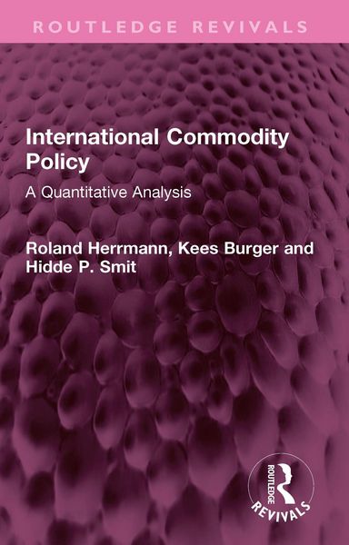 Produktbild: International Commodity Policy