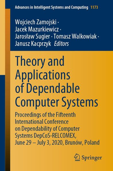 Produktbild: Theory and Applications of Dependable Computer Systems