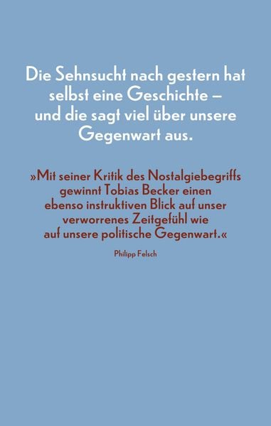 Produktbild: Heimweh nach gestern