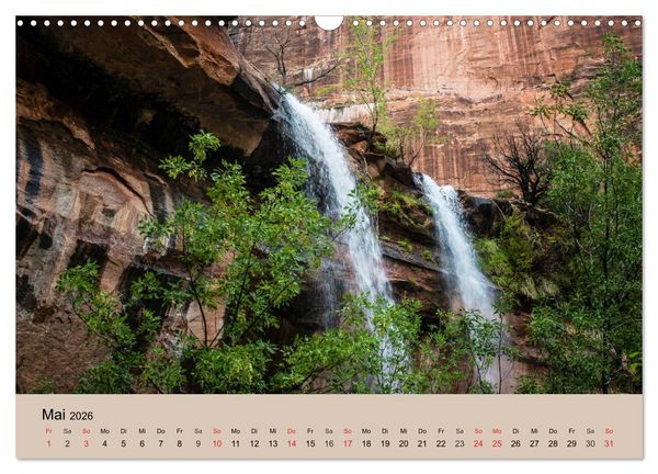 Produktbild: Faszination USA - traumhafter S&uuml;dwesten (Wandkalender 2026 DIN A3 quer), CALVENDO Monatskalender