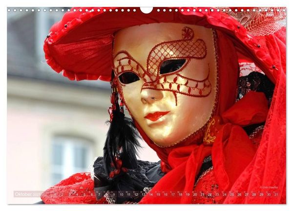 Produktbild: Magie der Masken (Wandkalender 2027 DIN A3 quer), CALVENDO Monatskalender