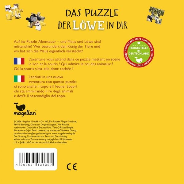Produktbild: Der L&ouml;we in dir - Das Puzzle