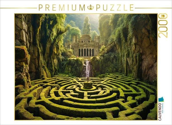 CALVENDO Puzzle Ein Motiv aus dem Kalender Labyrinth Universum | 2000 Teile Lege-Größe 90x67cm Foto-Puzzle für glückliche Stunden