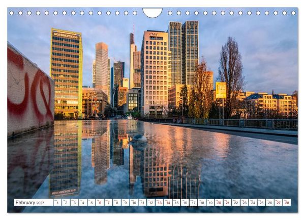 Produktbild: Frankfurt most beautiful places (Wall Calendar 2027 DIN A4 landscape), CALVENDO 12 Month Wall Calendar