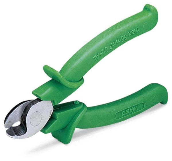 WAGO 206-118 206-118 Kabelschneider Geeignet für (Abisoliertechnik) Alu- und Kupferkabel, ein- und mehrdrähtig 35 mm²