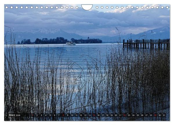 Produktbild: Stille Tage am Chiemsee (Wandkalender 2026 DIN A4 quer), CALVENDO Monatskalender