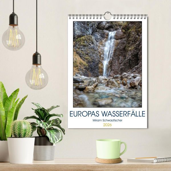 Produktbild: Europas Wasserf&auml;lle (Wandkalender 2026 DIN A4 hoch), CALVENDO Monatskalender