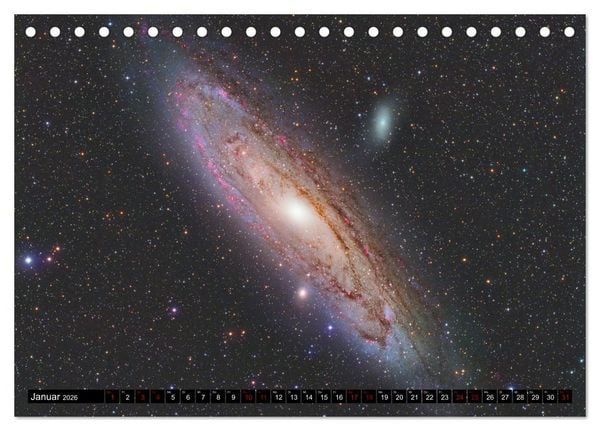 Produktbild: Nachthimmel (Tischkalender 2026 DIN A5 quer), CALVENDO Monatskalender
