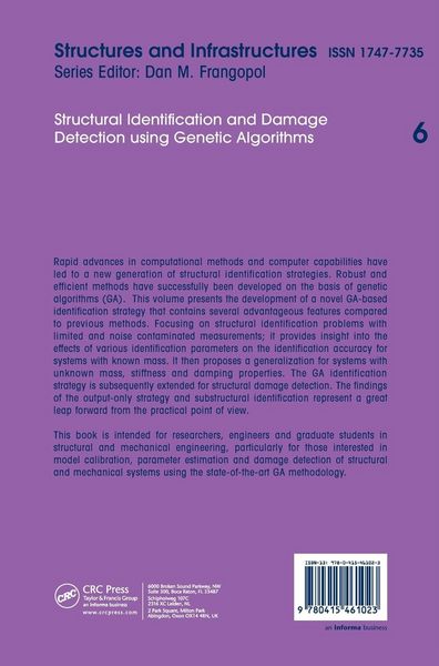 Produktbild: Structural Identification and Damage Detection using Genetic Algorithms
