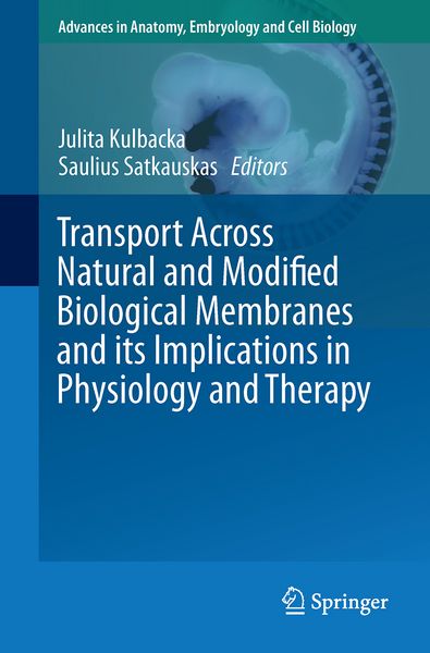 Produktbild: Transport Across Natural and Modified Biological Membranes and its Implications in Physiology and Therapy