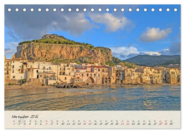 Produktbild: Siziliens Zauber &ndash; Von Palermo bis Taormina (Tischkalender 2026 DIN A5 quer), CALVENDO Monatskalender