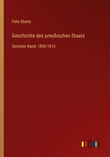 Produktbild: Geschichte des preu&szlig;ischen Staats