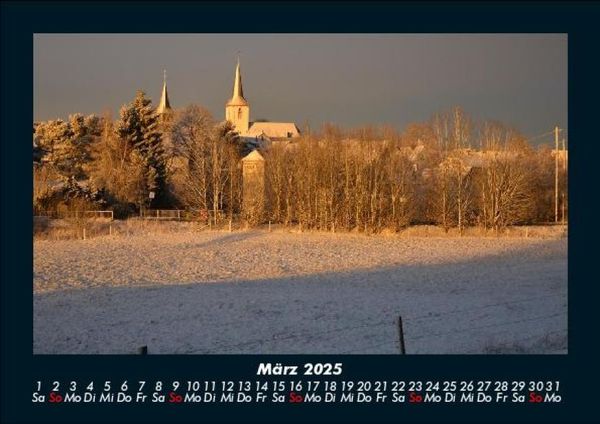 Produktbild: Landschaftskalender 2025 Fotokalender DIN A5