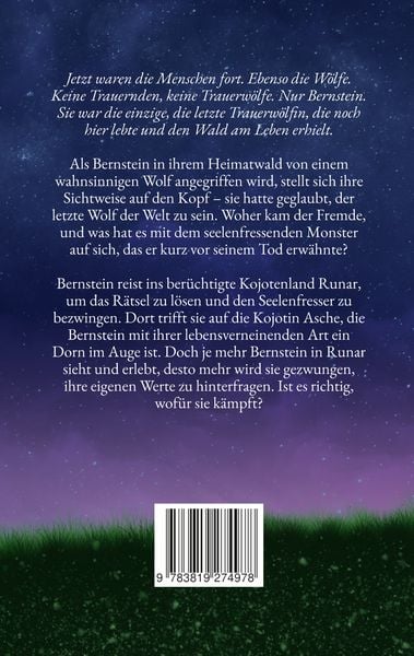 Produktbild: Die Trauerw&ouml;lfin