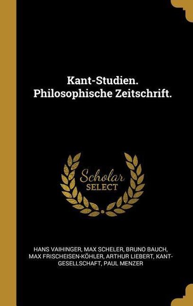 Produktbild: Kant-Studien. Philosophische Zeitschrift.