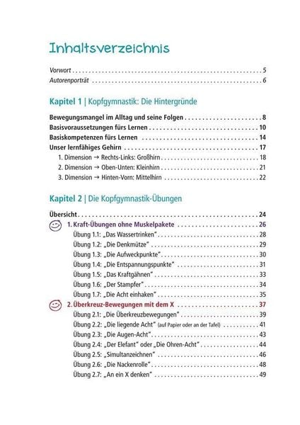 Produktbild: Praxisbuch Kopfgymnastik f&uuml;r Kinder