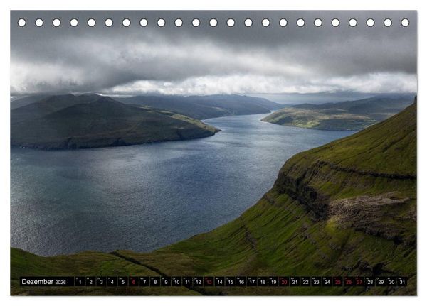 Produktbild: Landschaften Der F&auml;r&ouml;er (Tischkalender 2026 DIN A5 quer), CALVENDO Monatskalender