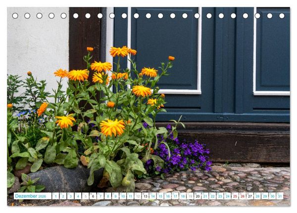 Produktbild: Warnem&uuml;nde - Sommer, Sonne und Sand im Schuh (Tischkalender 2026 DIN A5 quer), CALVENDO Monatskalender