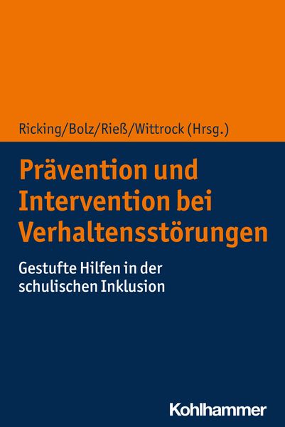 Produktbild: Pr&auml;vention und Intervention bei Verhaltensst&ouml;rungen