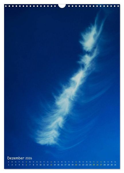 Produktbild: Aquarelle am Himmel (Wandkalender 2026 DIN A3 hoch), CALVENDO Monatskalender
