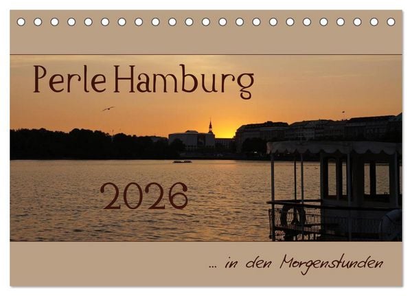 Produktbild: Perle Hamburg (Tischkalender 2026 DIN A5 quer), CALVENDO Monatskalender