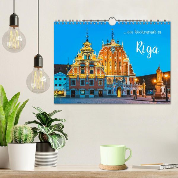 Produktbild: Ein Wochenende in Riga (Wandkalender 2026 DIN A4 quer), CALVENDO Monatskalender