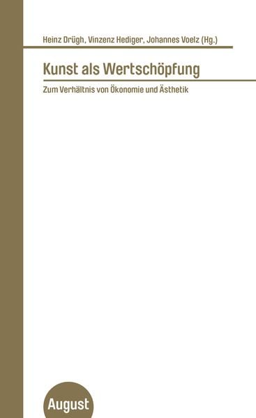 Produktbild: Kunst als Wertsch&ouml;pfung