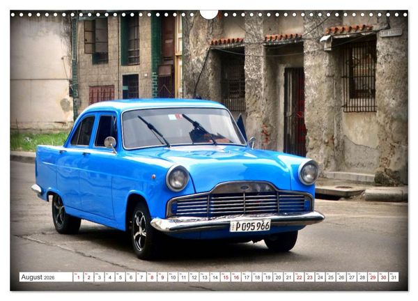 Produktbild: ZEPHYR - Ein britischer Ford in Kuba (Wandkalender 2026 DIN A3 quer), CALVENDO Monatskalender