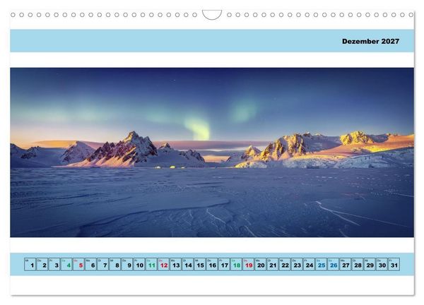 Produktbild: Naturaufnahmen - Panorama (Wandkalender 2027 DIN A3 quer), CALVENDO Monatskalender