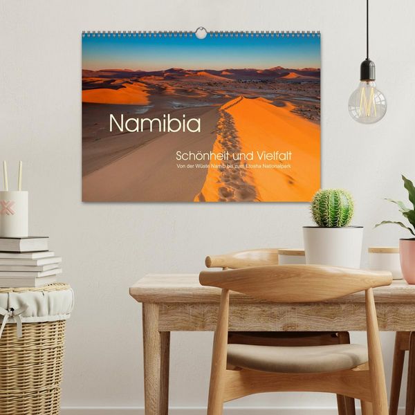 Produktbild: Namibia, Sch&ouml;nheit und Vielfalt (Wandkalender 2026 DIN A3 quer), CALVENDO Monatskalender