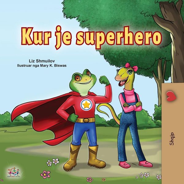 Produktbild: Being a Superhero (Albanian Children's Book)