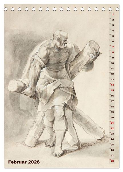 Produktbild: Jesus und die zw&ouml;lf Apostel (Tischkalender 2026 DIN A5 hoch), CALVENDO Monatskalender