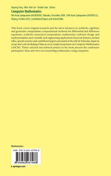 Produktbild: Computer Mathematics